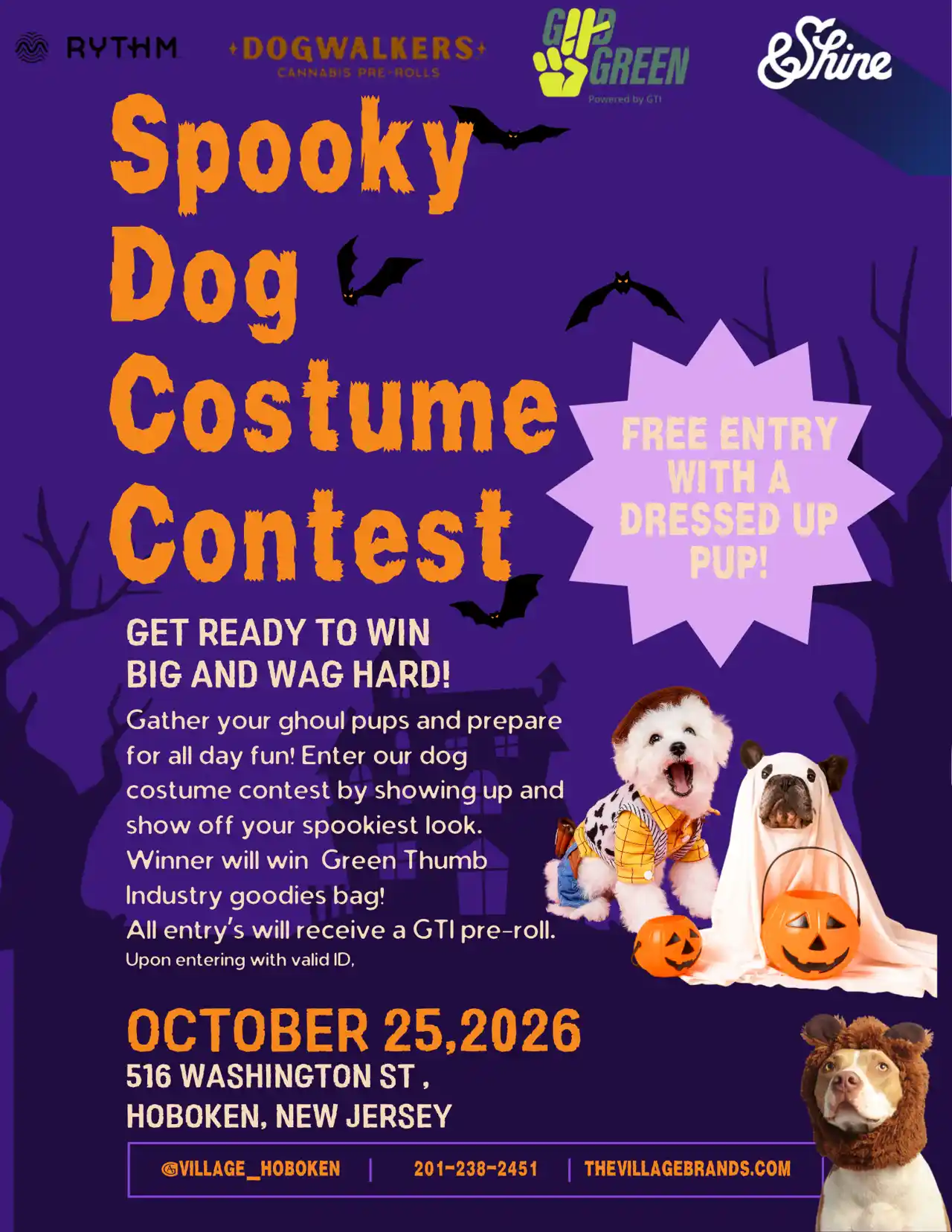 Spooky Dog Costume Contest