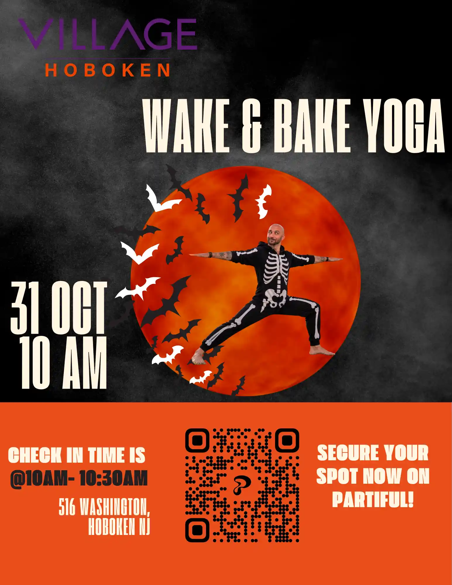 Halloween Wake & Bake Yoga